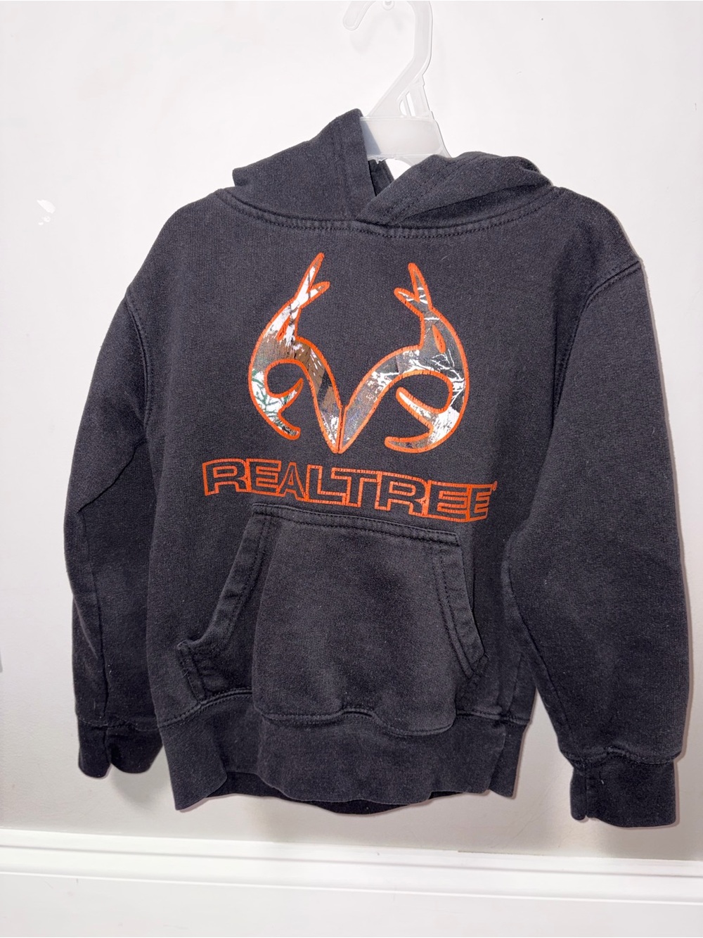 Realtree Black Pullover Hoodie Boys Youth Small